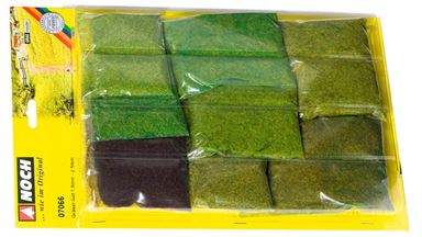 NOCH 07066 — Набор флока для создания травяного покрова ~1,5—2,5 мм, 1:10—1:250