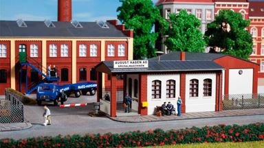 AUHAGEN 11434 — Проходная завода «August Hagen AG», 1:87