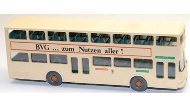 WIKING SM-SD200-002 — Городской двухэтажный автобус MAN® SD 200, 1:87, 1973—1985, BVG