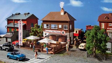 VOLLMER 45611 — Маленькая пивоварня «Zum alten Stellwerk», 1:87