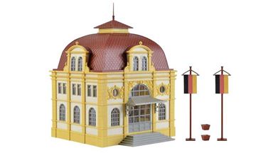 VOLLMER 42004 — Здание посольства (внутреннее освещение в комплекте), 1:87