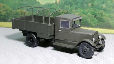 RUSAM-ZIS-5-10-000 — Грузовой автомобиль ЗиС-5 бортовой с дугами, 1:87, 1933—1958, СССР