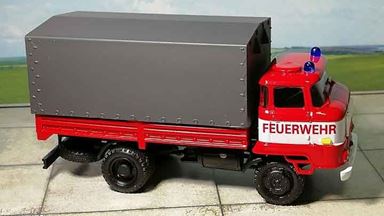 RUSAM-IFA-15-253 — Автомобиль пожарной службы IFA® W50 «Feuerwehr», 1:87, 1965—1990