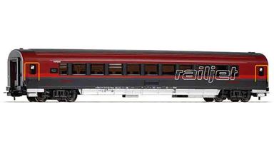 PIKO 57643 — Пассажирский вагон «Railjet» 2 кл., H0, VI, ÖBB