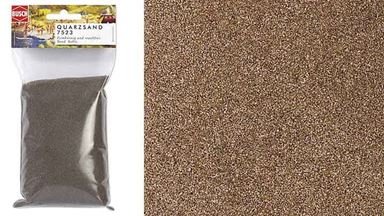 BUSCH 7523 — Песок гравий коричневый (300 г), 1:10—1:1000