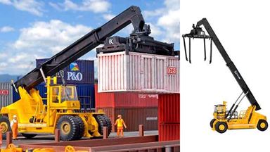 KIBRI 11752 — Ричстакер KALMAR® ContChamp™ — погрузчик контейнеров, 1:87
