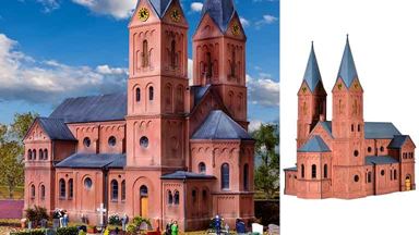 KIBRI 39760 — Романская городская церковь, 1:87