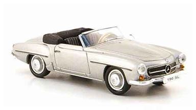 RICKO 38393 — Родстер Mercedes-Benz® 190SL (серебристый), 1:87, 1955—1963
