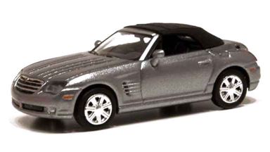 RICKO 38498 — Родстер Chrysler® Crossfire (серый металлик закрытый), 1:87, 2004–2008