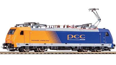 PIKO 59868 — Электровоз BR 186 «PCC Intermodal» (DSS 8 пин), H0, VI, PCC Intermodal