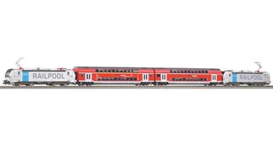 PIKO 58115 — Пассажирский поезд Franken-Thüringen-Express, H0, VI, DB AG