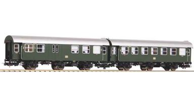 PIKO 58242 — Пассажирские вагоны B3yg и BD3yg (2 шт.), H0, III, DB