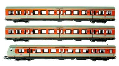 PIKO 58226 — Пассажирский состав S-Bahn Rhein-Ruhr (3 вагона), H0, V, DB AG