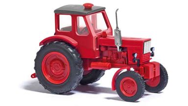 BUSCH 51350 — Колёсный трактор МТЗ-50 «Беларусь» красный, 1:87, 1962—1985, СССР
