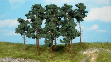 HEKI 1413 — Сосны (14 деревьев ~100—160 мм), 1:72—1:120 сделано в Германии