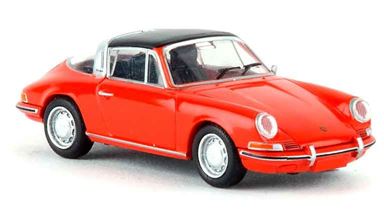 BREKINA 16262 — Спортивный автомобиль Porsche® 911 targa (красный), 1:87