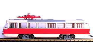 H&P 29002 — Трамвай Tatra® T3SU (окрашенная для сборки), H0, III-VI, СССР (Москва)
