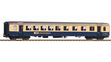 PIKO 96086 — Пассажирский вагон EW I «Lötschbergbahn» 1 и 2 кл., H0, IV, BLS
