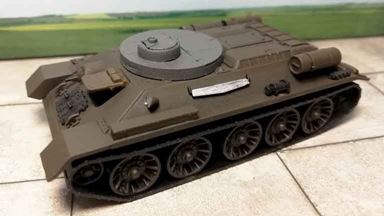 RUSAM-T-34T — БРЭМ на базе танка Т-34, 1:87, II, СССР