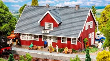 FALLER 110160 — Шведский железнодорожный вокзал «DIÖ», 1:87, 1921—1945