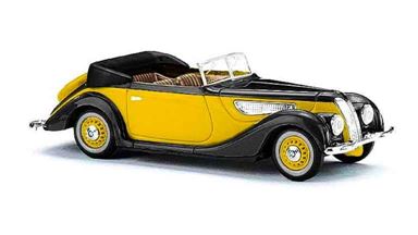 BUSCH 40261 — Кабриолет открытый BMW® 327 (желтый), 1:87, 1937—1941