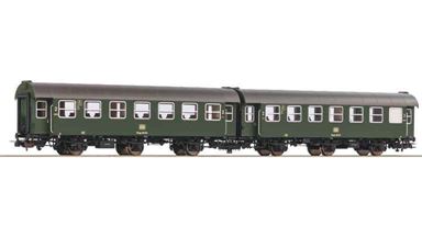 PIKO 58266 — Пассажирские переоборудованные вагоны B3yg и B3yg (2 шт.), H0, IV, DB