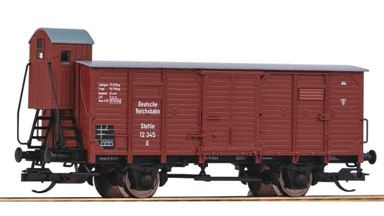 PIKO 47766 — Товарный вагон с тормозной будкой G02, TT, II, DRG