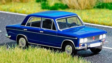 BUSCH 5660 — Автомобиль Lada® 1500 («ВАЗ 2103») темно-синий (свет), 1:87, 1976—2006, СССР