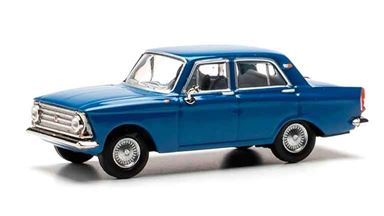 HERPA 024365-005 — Автомобиль «Москвич 408» (синий), 1:87, 1964—1969, СССР