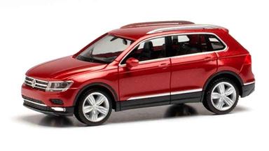 HERPA 038607-005 — Автомобиль Volkswagen® Tiguan (красный металлик), 1:87