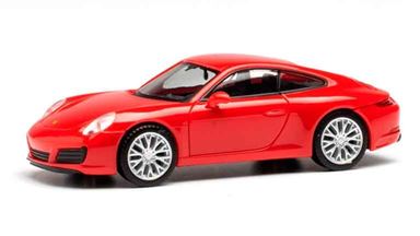 HERPA 028639-002 — Суперкар Porsche® 911 Carrera 4S (красный), 1:87