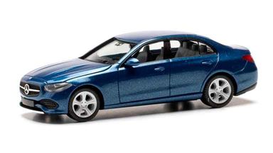 HERPA 430913-002 — Лимузин Mercedes-Benz® C-класса (синий металлик), 1:87