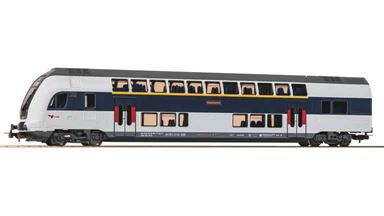 PIKO 58817 — Пассажирский двухэтажный вагон управления «København H» 1 и 2 кл., H0, VI, DSB