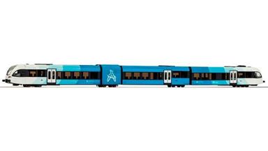 PIKO 59136 — Дизельный пригородный поезд GTW 2/8 «Stadler» (DSS 8 пин), H0, VI, Arriva