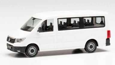 HERPA 013840 — Микроавтобус Volkswagen® Crafter с плоской крышей (белый для сборки ), 1:87