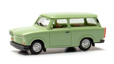 HERPA 027359-004 — Автомобиль универсал Trabant® 1.1 (бледно-зелёный), 1:87