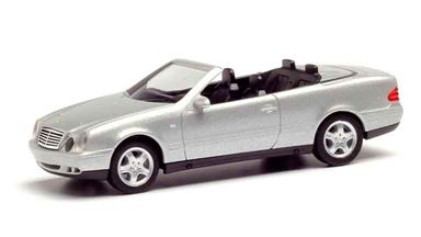 HERPA 032582-002 — Автомобиль кабриолет Mercedes-Benz® CLK (металлик), 1:87