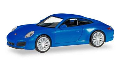 HERPA 038546-002 — Автомобиль Porsche® 911 Carrera 2S (сапфировый синий металлик), 1:87