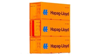 PIKO 56202 — 20-футовые контейнеры «Hapag-Lloyd» (3 шт.), 1:87