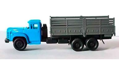 RUSAM-ZIL-133GY-20-650 — Автомобиль ЗиЛ 133ГЯ (голубой) бортовой, 1:87, 1975—1982, СССР