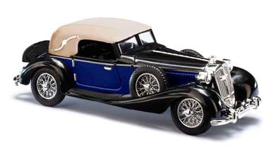 BUSCH 41317 — Автомобиль кабриолет Horch® 853 (синий), 1:87, 1937
