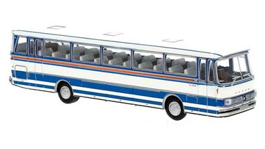 BREKINA 56051 — Междугородний автобус Setra® S 150 H (синий/белый), 1:87, 1970
