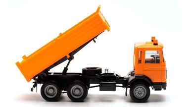 HERPA 314985 — Автомобиль-самосвал коммунальной службы MAN®, 1:87, 1965–1990