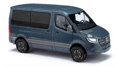 BUSCH 53464 — Микроавтобус Mercedes-Benz® Sprinter короткий (тюнингованный серый), 1:87, 2018