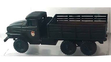 RUSAM-URAL-4320-20-993 — Автомобиль УРАЛ бортовой с лавками (военный) «Гвардия», 1:87, 1977, СССР