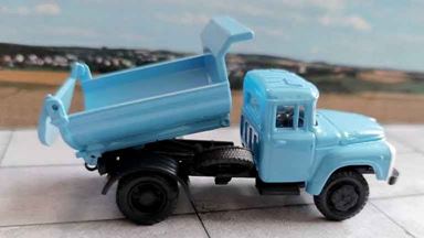 RUSAM-ZIL-130-70-660 — Автомобиль самосвал ЗиЛ 130 (светло-синий), 1:87, 1963—1986, СССР