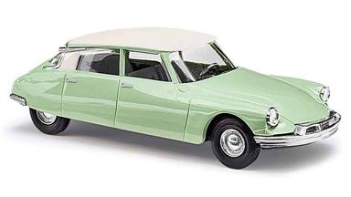 BUSCH 48035 — Автомобиль Citroën® DS19 (желто-зеленый/белый), 1:87, 1955–1975