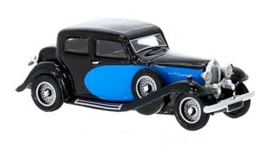 BOS 87835 — Автомобиль  Bugatti® Typ 57 Galibier (чёрный с синим), 1:87, 1934
