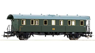 Показать информацию о PIKO 53195 PIKO 53195 — Пассажирский вагон B, H0, III, DR