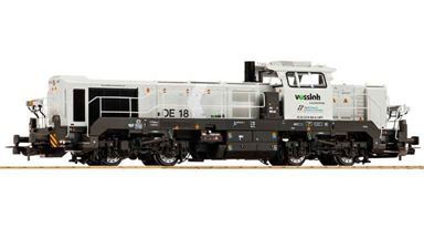 PIKO 52365 — Маневровый тепловоз DE 18 «Mercitalia» (звук PluX22), H0, VI, Mercitalia